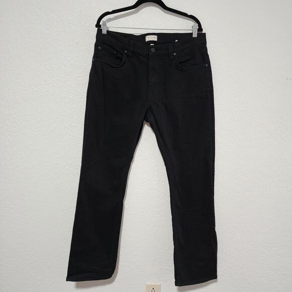 Tecovas Other - Tecovas Mens Black Demin Jeans Straight Leg Western Bootcut Style 36x32
